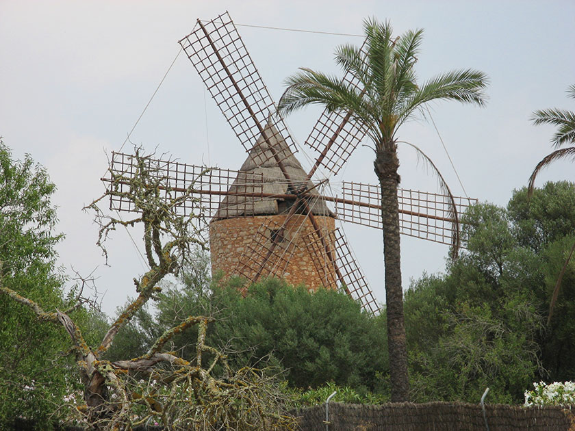 Viele dieser Windmühlen sind liebevoll restauriert und funktionieren teilweise sogar wieder.