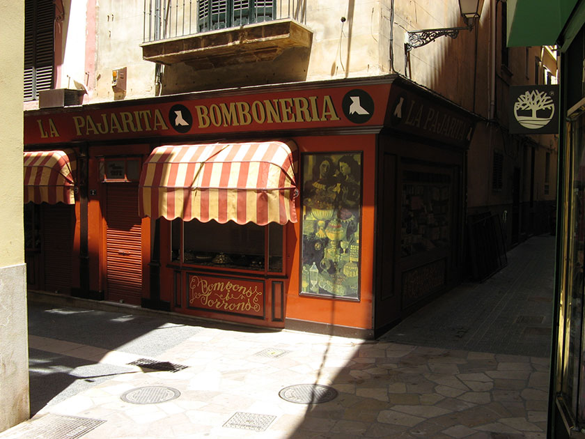 Dieser Bonbon-Laden findet sich in jedem Reiseführer von Palma