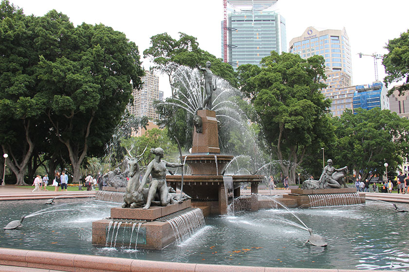 Sir Archibald Fountain im Hyde Park
