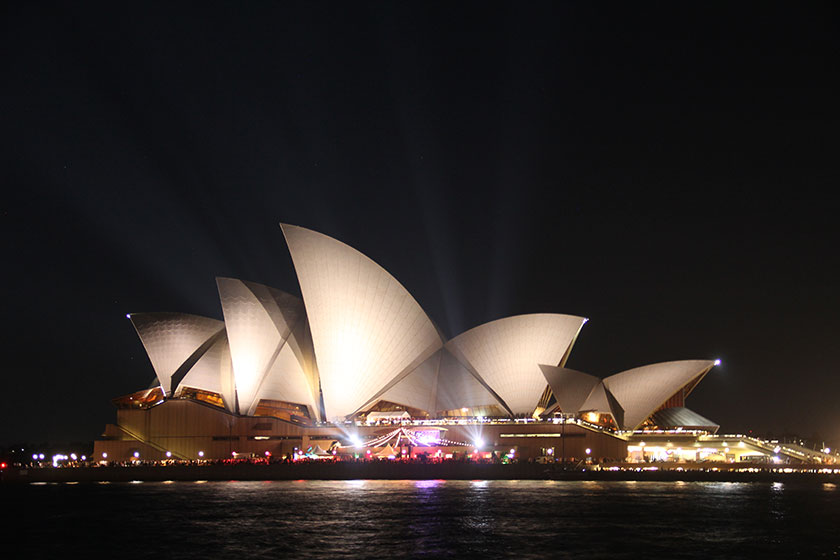 Sydney bei Nacht
