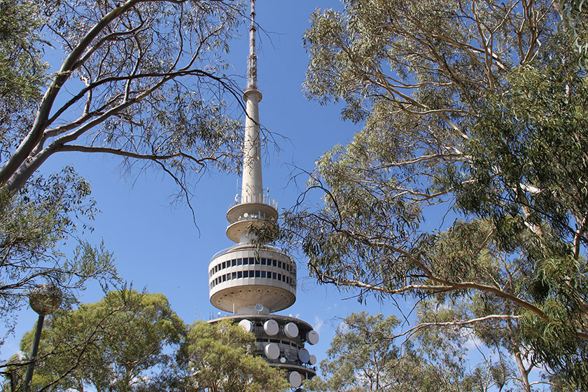 Telstra Tower in Canberra