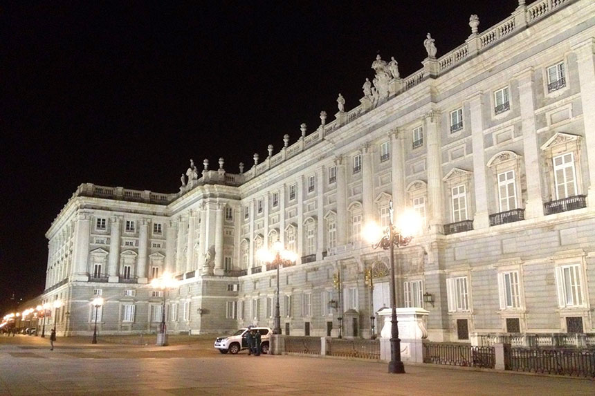 Der spanische Königspalast