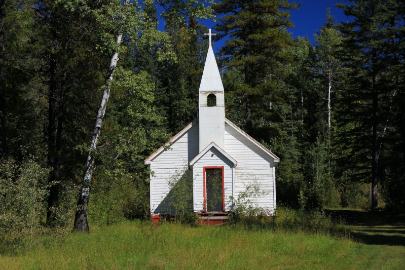 Kleine, verlassene Kirche