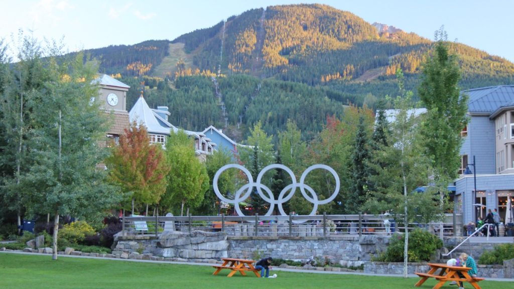 Olympic Plaza in Whistler