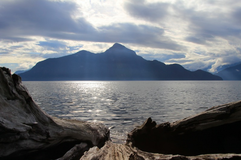 Abendstimmung in Porteau Cove