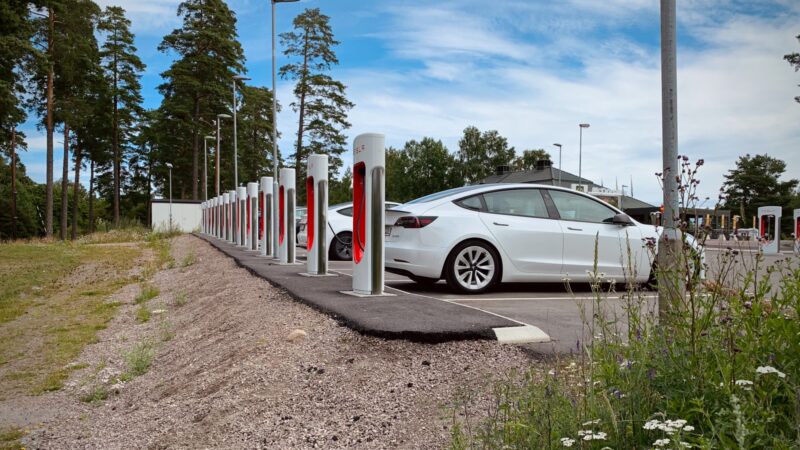 Tesla Supercharger Norwegen