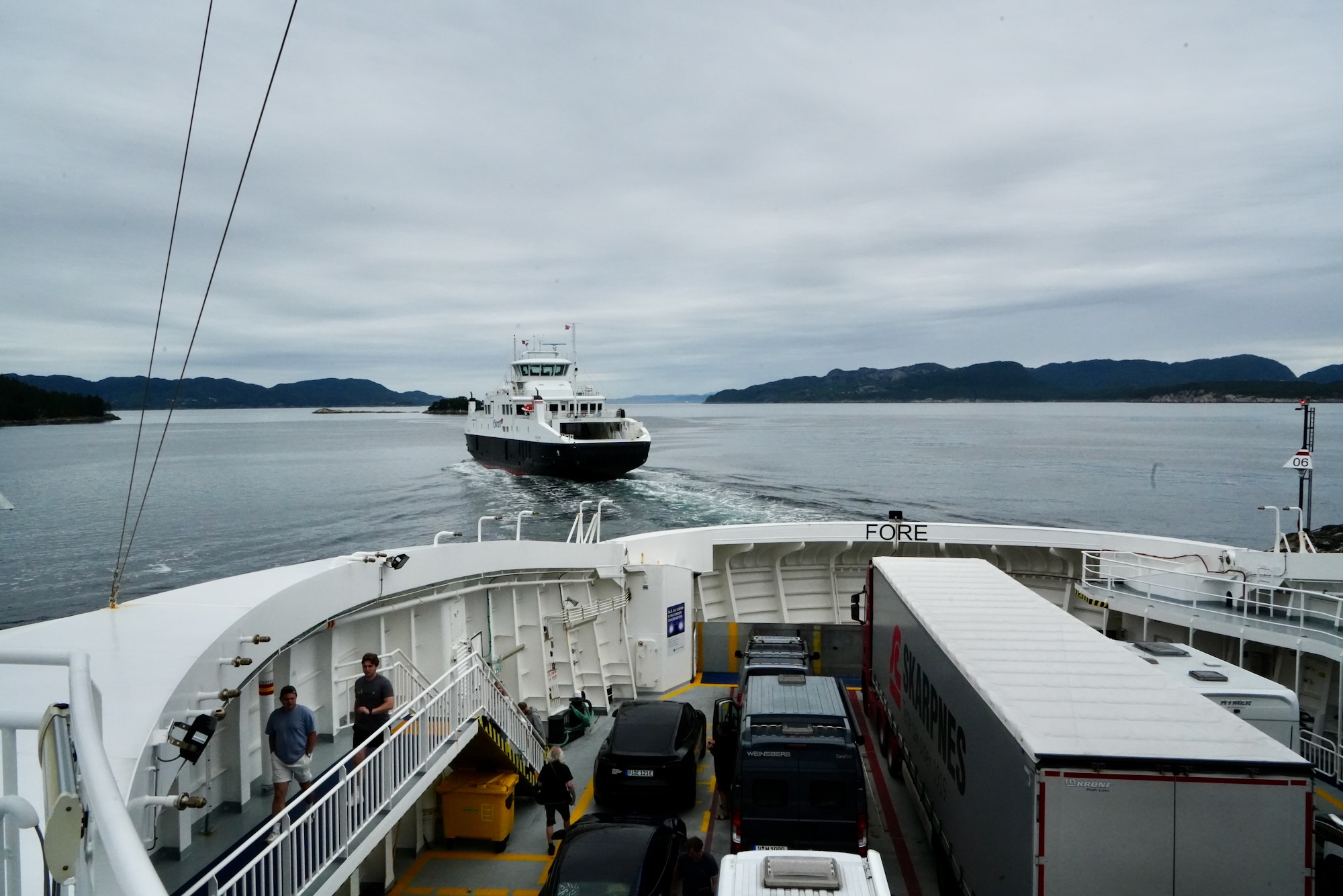 Norwegen und seine Fähren