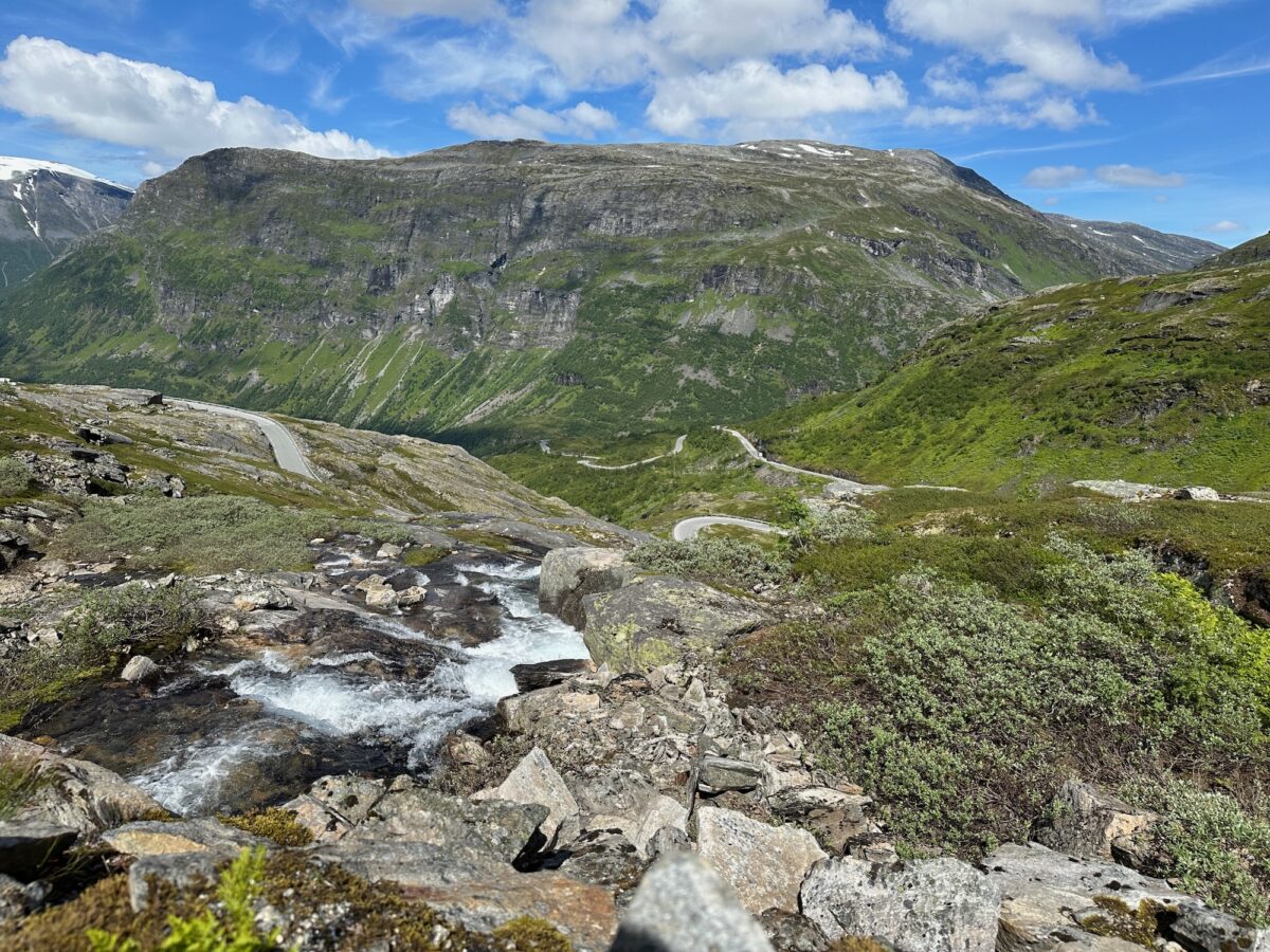 Auf dem Weg zum Geiranger Fjord