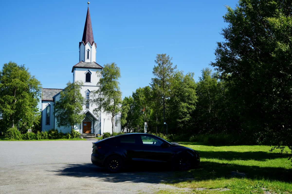 Zum Saltstraumen schauen, parkst du hier,
