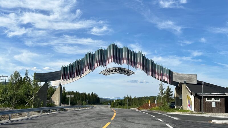 Jetzt sind wir in Nord-Norwegen