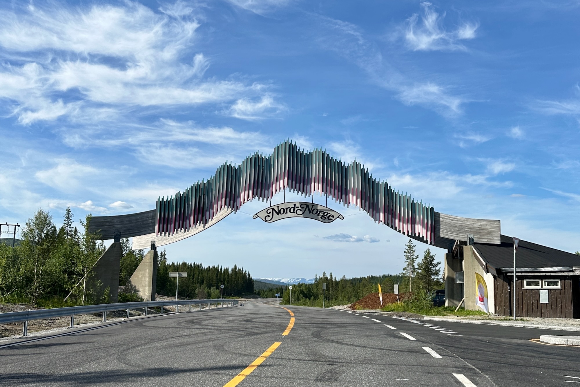 Jetzt sind wir in Nord-Norwegen