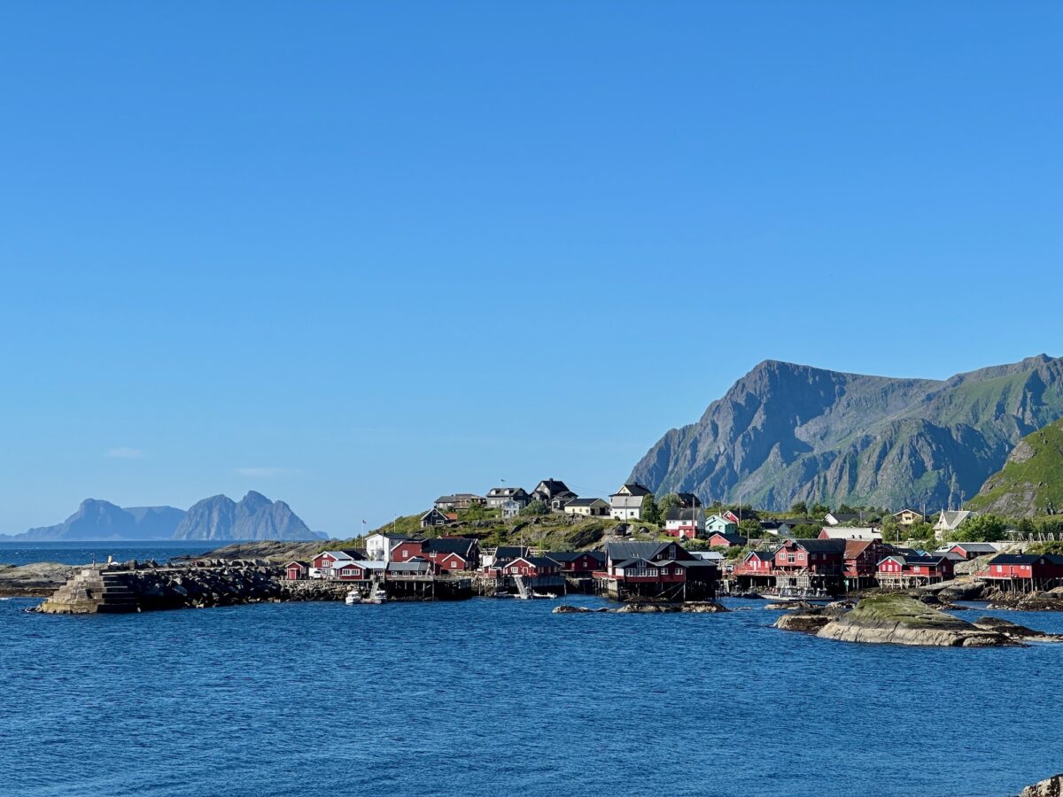 Ankunft auf den Lofoten