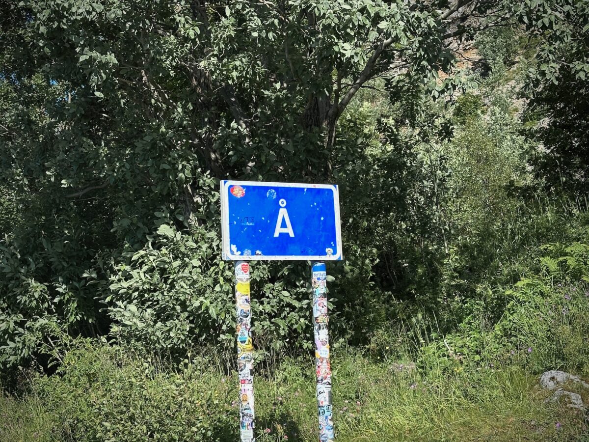 Willkommen in Å