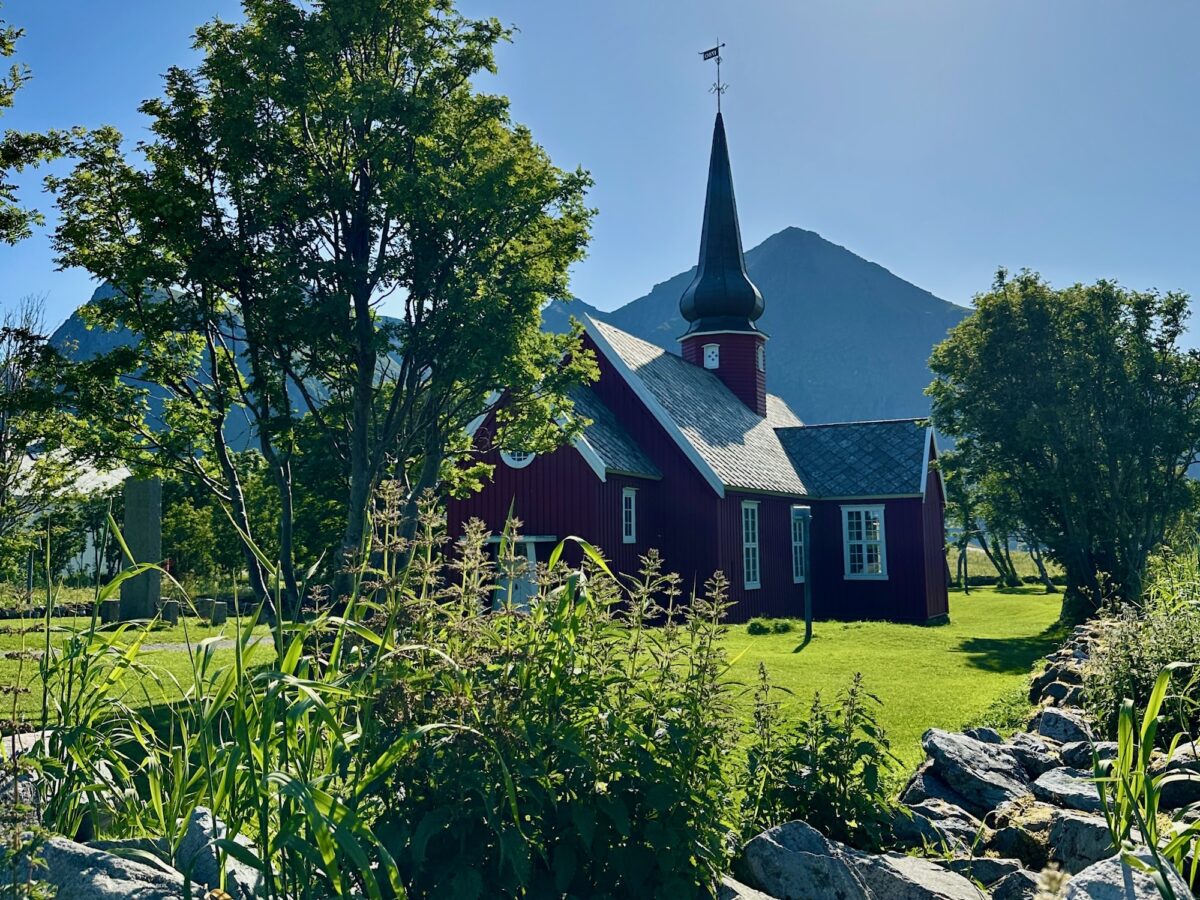 Die Kirche von Flakstad