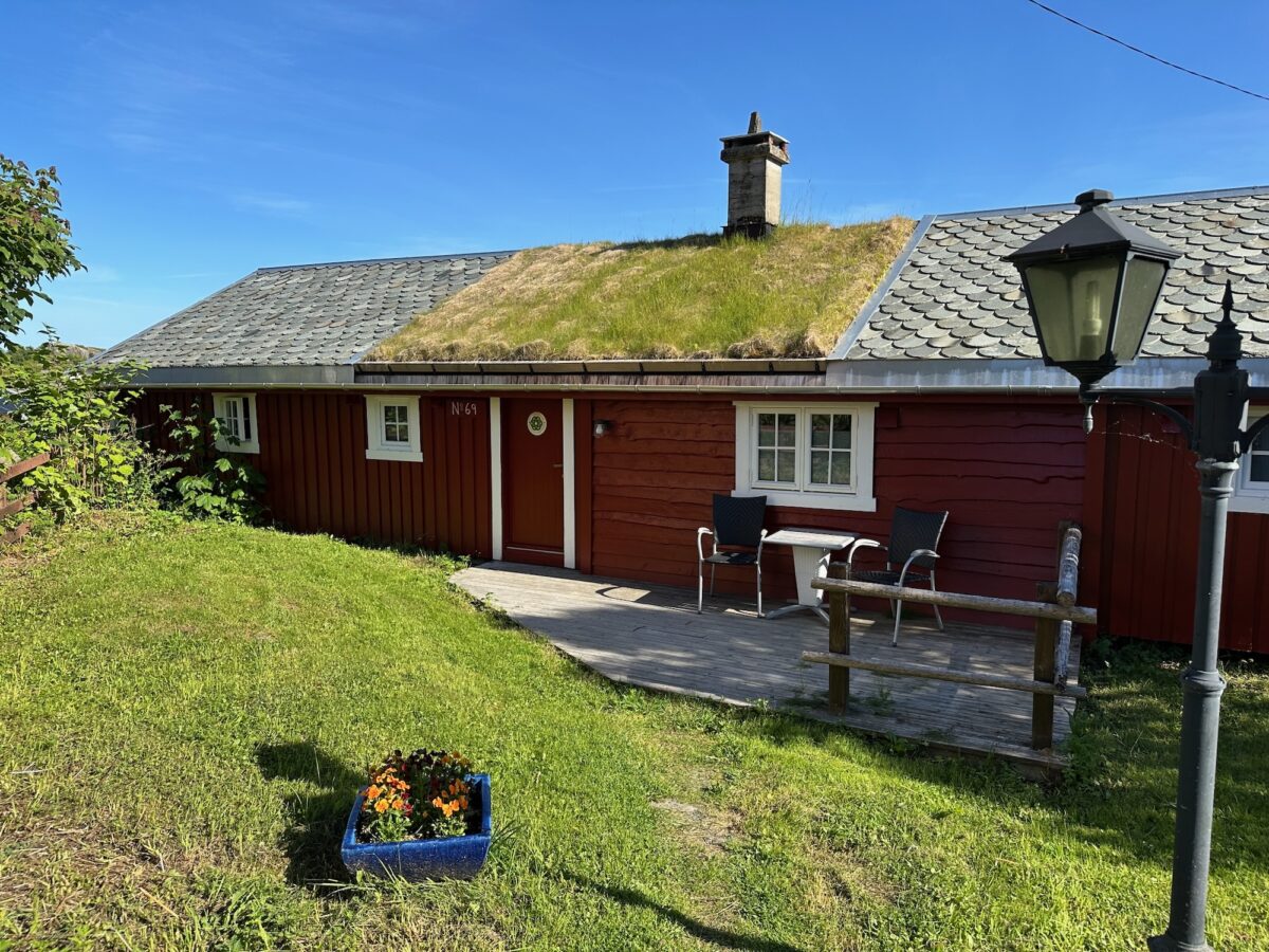 In diesem historischen Rorbu übernachten wir heute.