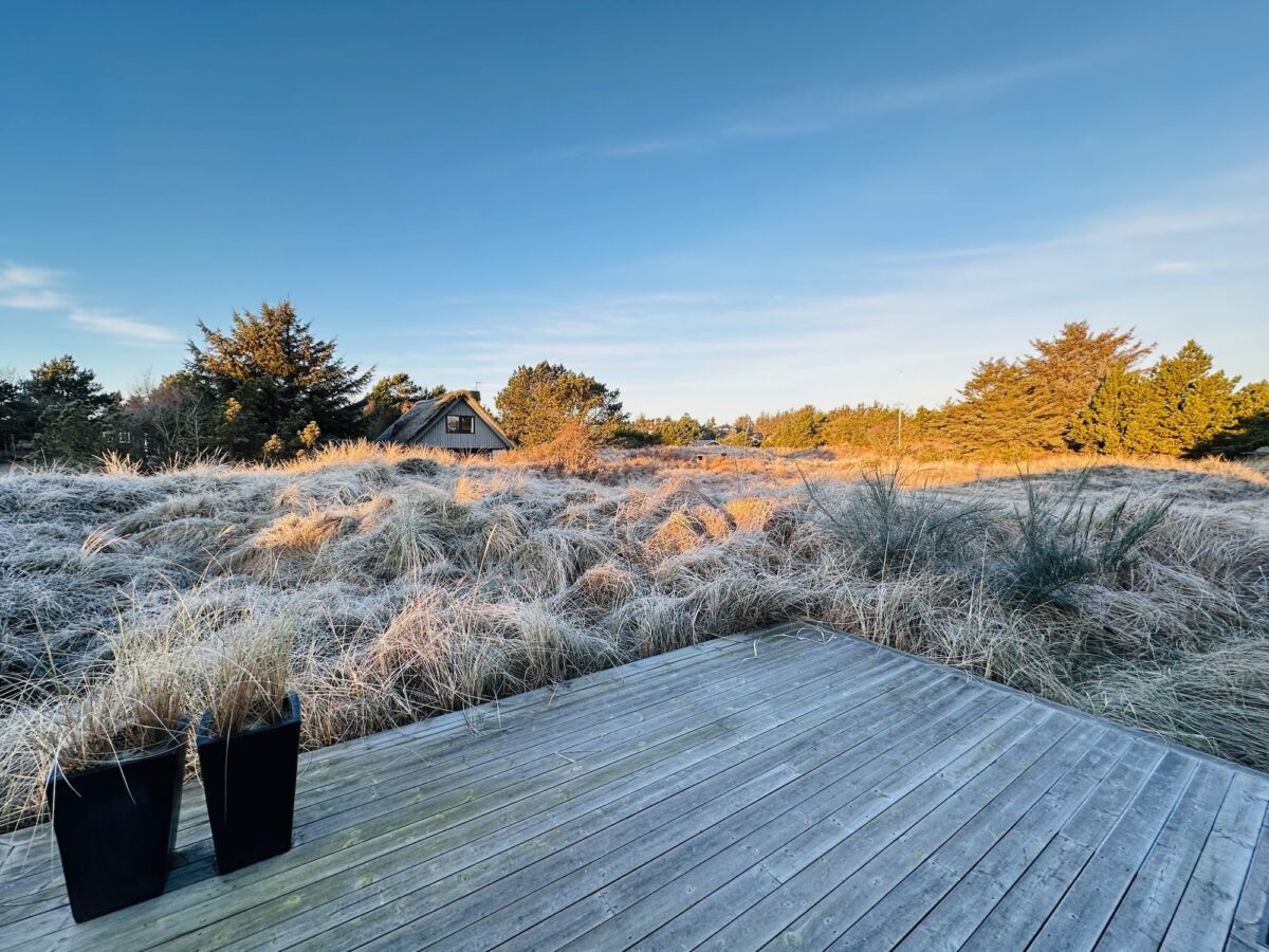 Zu Weihnachten wurde es auch richtig frostig, aber sonnig.