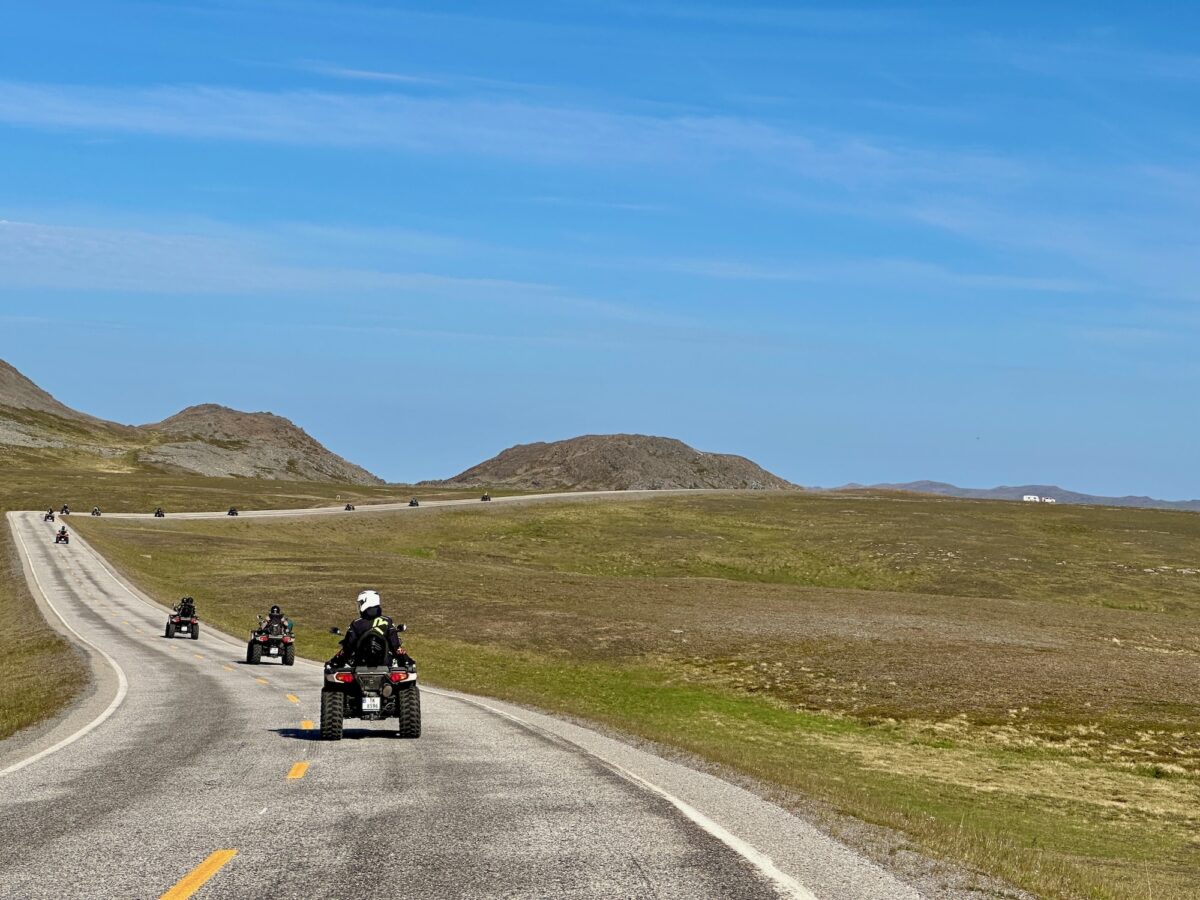 Eine Quad-Tour auf dem Rückweg vom Nordkap.