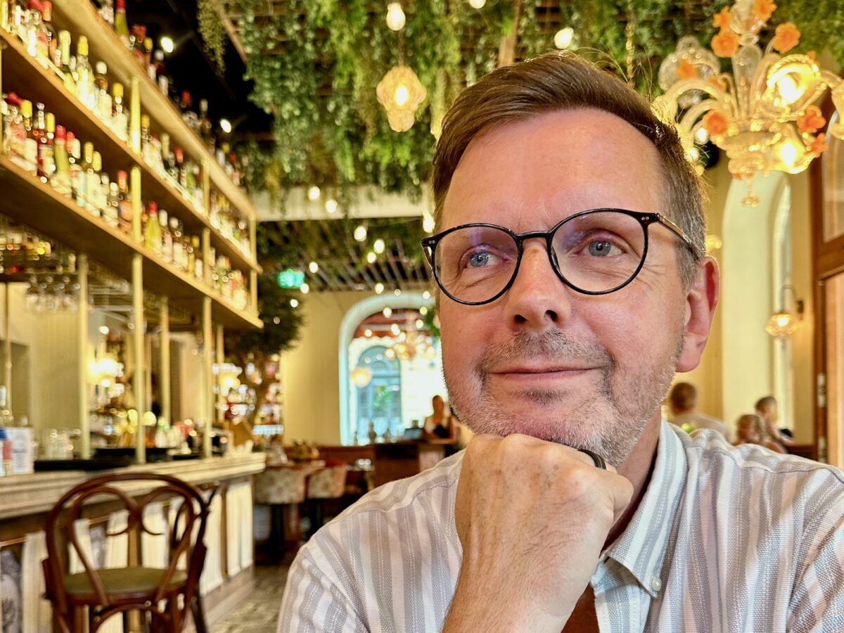 Hallo nicht träumen... Im Restaurant Basta in Sundsvall.