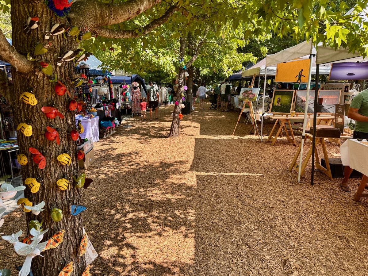 Kunsthandwerksmarkt in Franschhoek