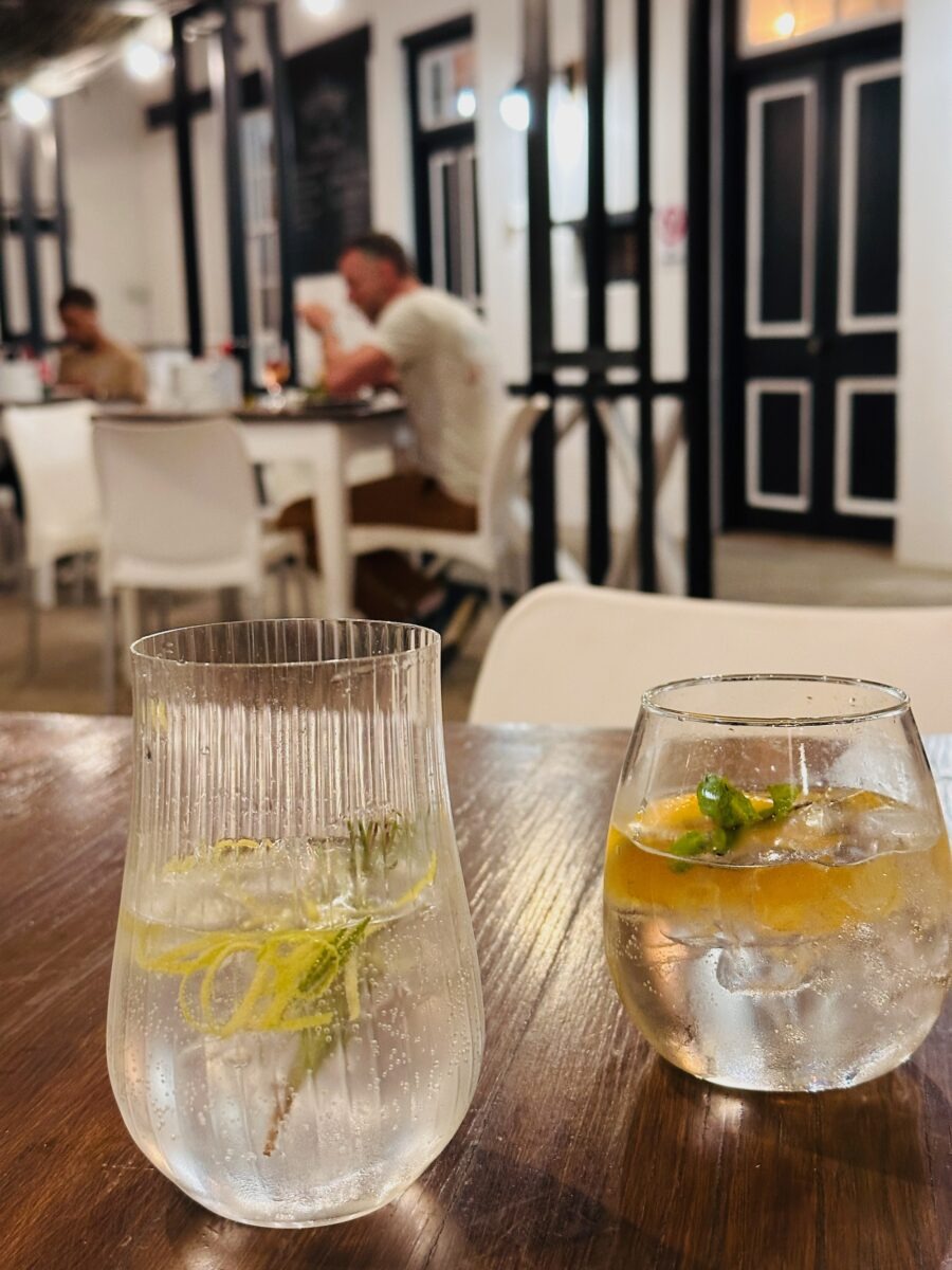 "Gin-Tasting" im Swartberg Hotel.